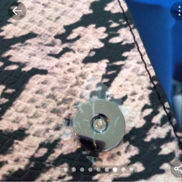 Aldo Snake embossed bag. - Picture 9 of 9